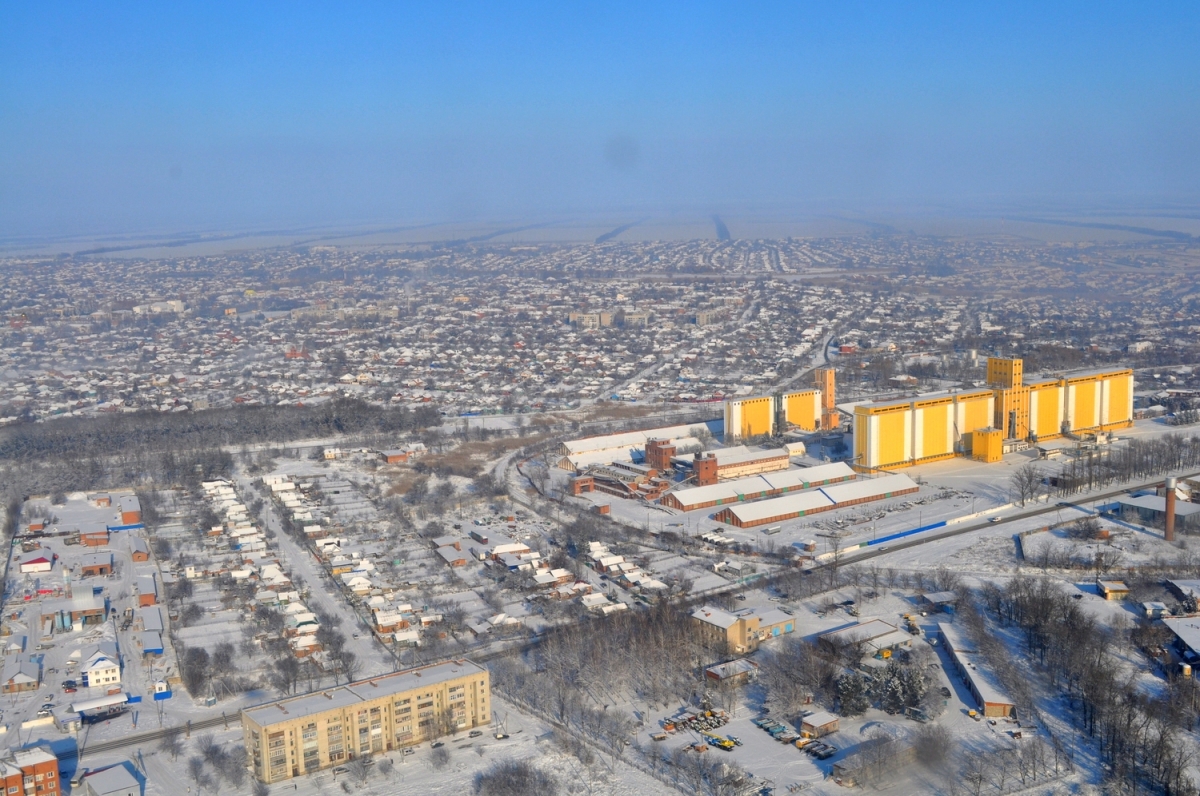 Кореновск с высоты